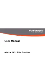 PowerBoss Admiral 28 User Manual preview