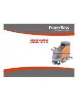 PowerBoss Admiral 30 Service Manual предпросмотр