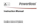 PowerBoss Collector 34 G Instruction Manual предпросмотр