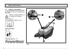 Предварительный просмотр 12 страницы PowerBoss Collector 34 G Instruction Manual