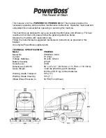 Preview for 2 page of PowerBoss CP 2832 User Manual