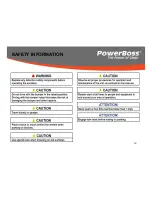 Предварительный просмотр 12 страницы PowerBoss Nautilus Hi-Dump PB45HDSL Service Booklet