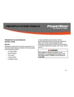 Предварительный просмотр 18 страницы PowerBoss Nautilus Hi-Dump PB45HDSL Service Booklet