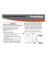 Предварительный просмотр 25 страницы PowerBoss Nautilus Hi-Dump PB45HDSL Service Booklet