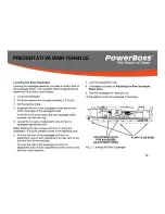 Предварительный просмотр 34 страницы PowerBoss Nautilus Hi-Dump PB45HDSL Service Booklet