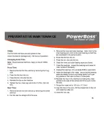 Предварительный просмотр 36 страницы PowerBoss Nautilus Hi-Dump PB45HDSL Service Booklet