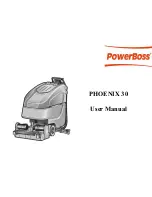 PowerBoss PHOENIX 30 User Manual preview