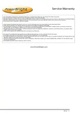 Preview for 17 page of PowerBright ERP1500-12 Installation Instructions Manual