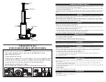 Предварительный просмотр 2 страницы Powerbuilt 640405 Operating And Maintenance Instruction Manual