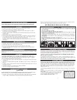 Preview for 5 page of Powerbuilt 640818 Operating And Maintenance Instruction Manual