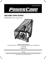 PowerCare 52-207-010401-PL Use And Care Manual предпросмотр