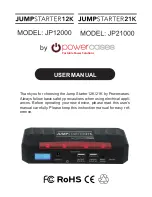 Предварительный просмотр 1 страницы Powercases JP12000 User Manual