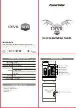 Предварительный просмотр 1 страницы POWERCOLOR DEVIL BOX User'S Installation Manual