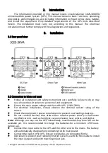 Предварительный просмотр 5 страницы Powercom 1500AP User Manual