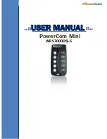 Powercom Mini WRS7000DSI-5 User Manual preview