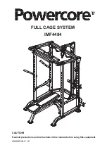 Powercore IMF4484 Manual preview