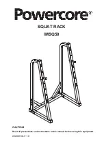 Preview for 1 page of Powercore IMSQ50 Quick Start Manual