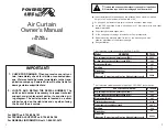 Powered Aire PTW Series Owner'S Manual preview