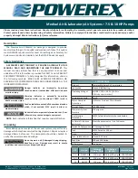 Предварительный просмотр 1 страницы Powerex SLAE075 Manual