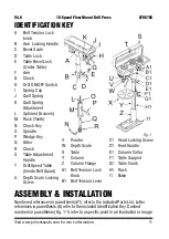 Preview for 11 page of Powerfist 16-Speed Floor Mount Drill Press User Manual