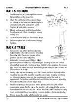 Preview for 12 page of Powerfist 16-Speed Floor Mount Drill Press User Manual