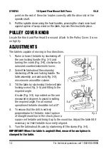 Preview for 14 page of Powerfist 16-Speed Floor Mount Drill Press User Manual