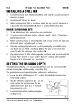 Preview for 15 page of Powerfist 16-Speed Floor Mount Drill Press User Manual