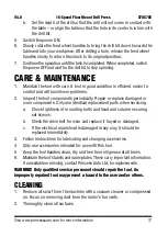 Preview for 17 page of Powerfist 16-Speed Floor Mount Drill Press User Manual