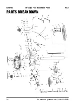 Preview for 20 page of Powerfist 16-Speed Floor Mount Drill Press User Manual