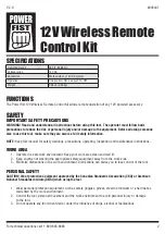 Preview for 2 page of Powerfist 8003441 User Manual