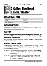 Preview for 2 page of Powerfist 8784738 User Manual