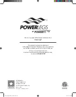 Preview for 12 page of PowerFit Powerlegs ETF002M Owner'S Manual