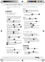 Preview for 6 page of Powerfix Profi 0419684 Operation And Safety Notes