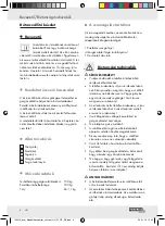 Preview for 8 page of Powerfix Profi 0419684 Operation And Safety Notes