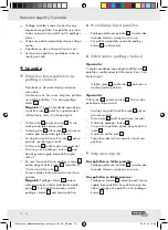 Preview for 12 page of Powerfix Profi 0419684 Operation And Safety Notes