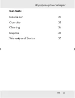 Preview for 22 page of Powerfix Profi 10245-1 Operating Instructions Manual