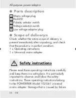 Preview for 25 page of Powerfix Profi 10245-1 Operating Instructions Manual