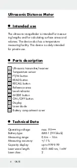 Предварительный просмотр 6 страницы Powerfix Profi 102668 Operation And Safety Notes