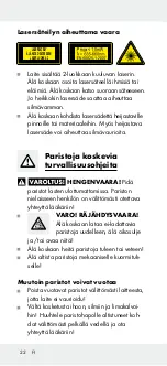 Предварительный просмотр 22 страницы Powerfix Profi 102668 Operation And Safety Notes