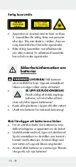 Предварительный просмотр 36 страницы Powerfix Profi 102668 Operation And Safety Notes