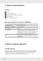 Preview for 9 page of Powerfix Profi 107405 Operation And Safety Notes