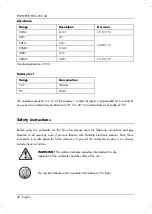 Preview for 26 page of Powerfix Profi 108029 User Manual And Service Information