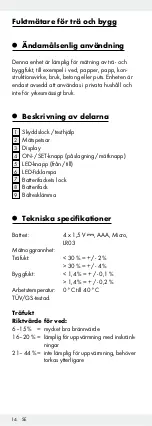 Предварительный просмотр 14 страницы Powerfix Profi 109791 Operation And Safety Notes