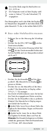 Предварительный просмотр 35 страницы Powerfix Profi 109791 Operation And Safety Notes