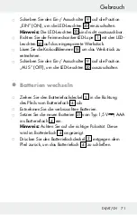 Preview for 71 page of Powerfix Profi 113230 Operation And Safety Notes