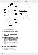 Preview for 28 page of Powerfix Profi 270125 Assembly, Operating And Safety Instructions