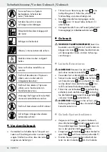 Preview for 46 page of Powerfix Profi 270125 Assembly, Operating And Safety Instructions