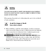 Предварительный просмотр 40 страницы Powerfix Profi 270249 Operation And Safety Notes