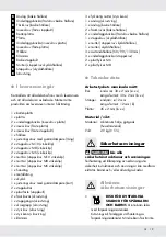 Preview for 20 page of Powerfix Profi 271117 Assembly, Operation And Safety Notes