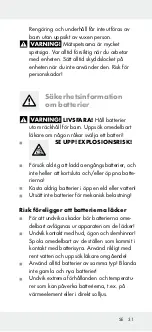 Предварительный просмотр 31 страницы Powerfix Profi 271367 Operation And Safety Notes